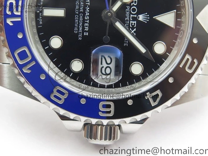 MiroTime 0512 Versatile GMT-Master II 116710 BLNR Black Blue Ceramic 904L Steel VRF 1:1 Best Edition VR3186 CHS V3 (CF Bezel) 2497